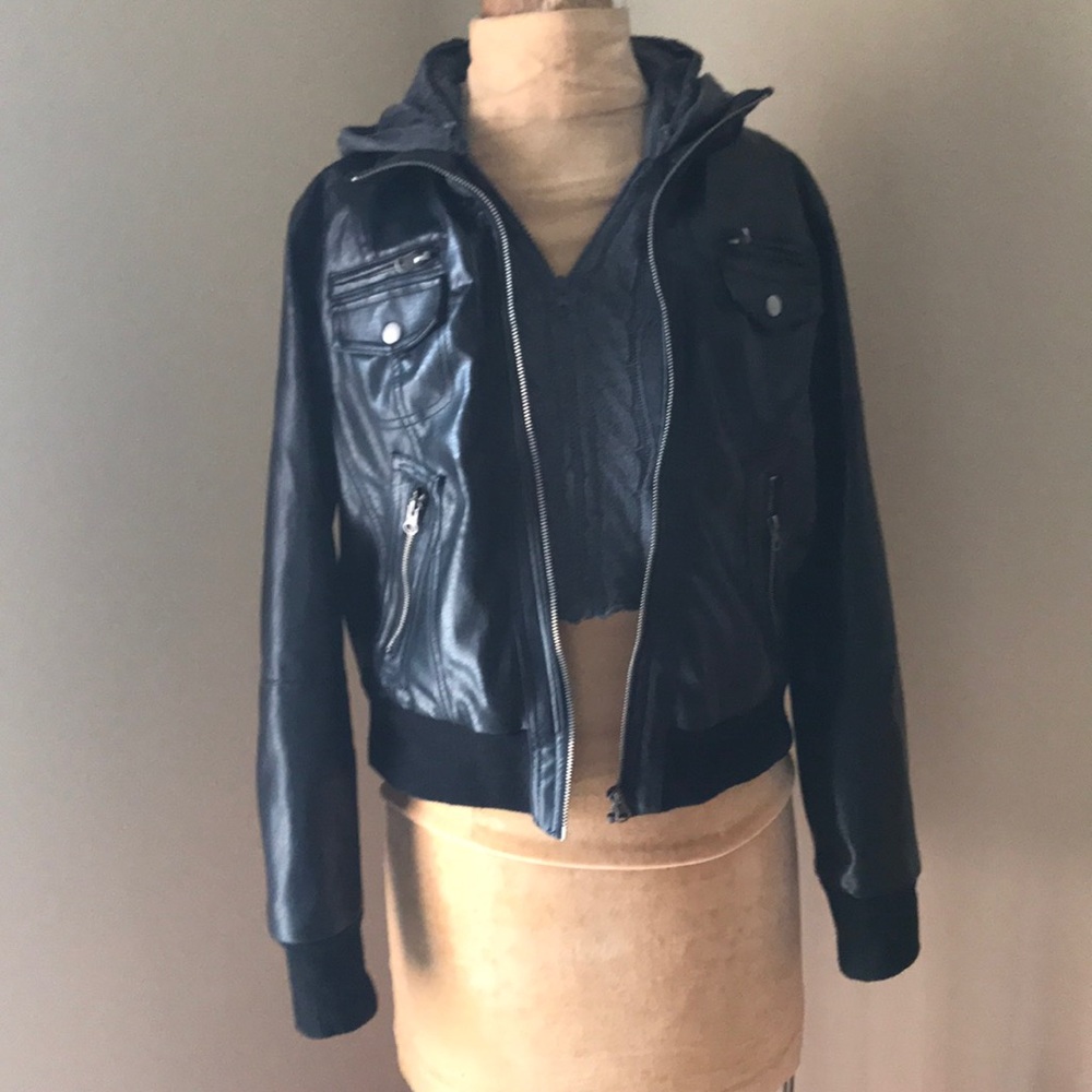 Jacket with Attachable hoodie sweater